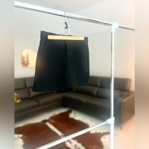 Zara Black Women high waisted Skort XS